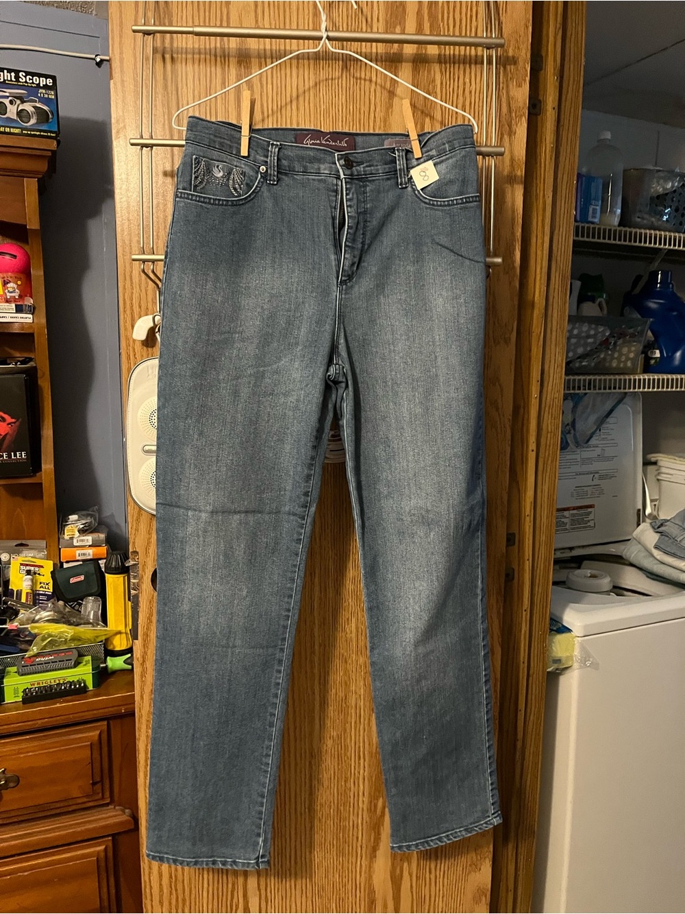Gloria Vanderbilt Women's Straight Leg Jeans in Medium Blue